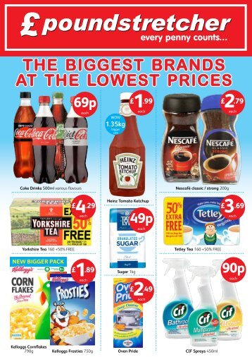 The Biggest Brands at the Lowest Prices