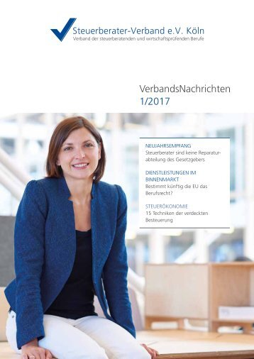 VerbandsNachrichten 1 I 2017