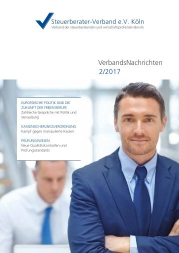 VerbandsNachrichten 2 I 2017