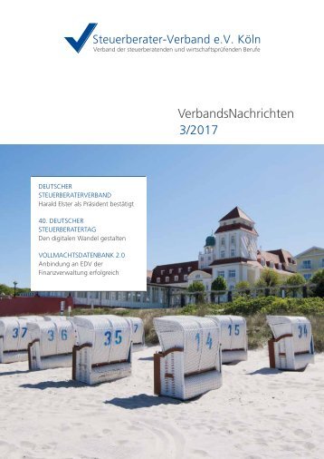 VerbandsNachrichten 3 I 2017