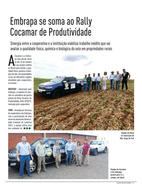 Jornal Cocamar Novembro 2018