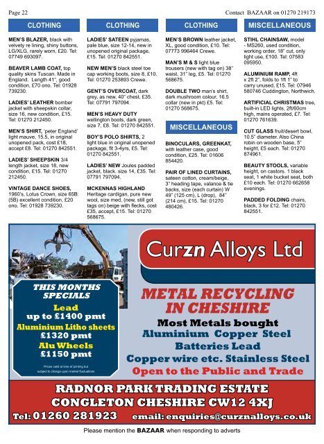 Issue 217 South Cheshire