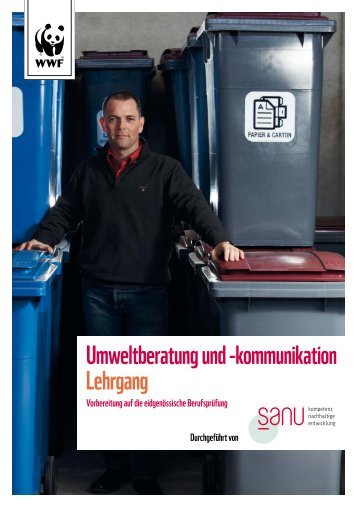 sanu Lehrgang Umweltberatung und -kommunikation 