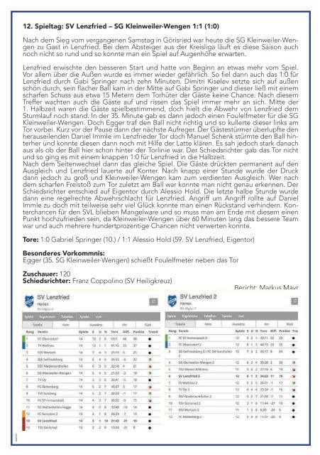 Heft SVL 05 Hinrunde 18_19