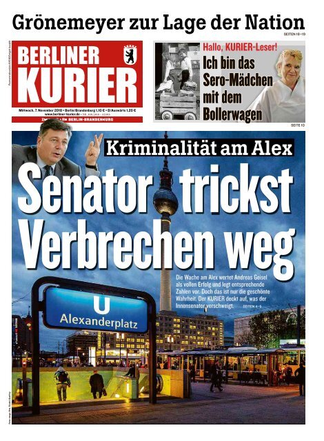 Berliner Kurier 07 11 2018