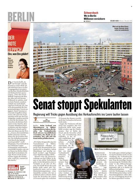 Berliner Kurier 07.11.2018