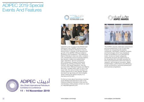 ADIPEC 2019 Sales Brochure