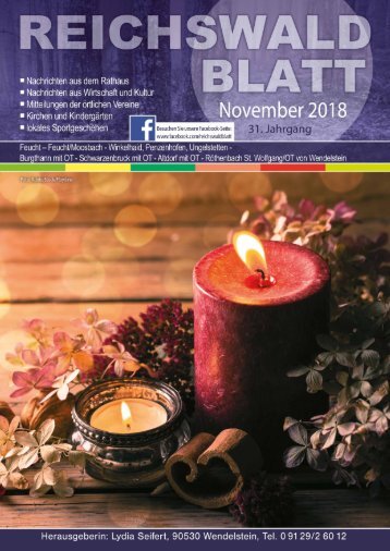 Reichswaldblatt-Feucht November 2018