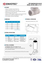 PVC Backwater Valve - ES-640