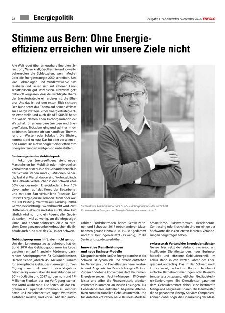 Erfolg_Ausgabe Nr. 11-12 - Nov/Dez 2018