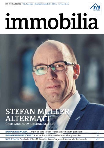 Immobilia 2016/03 - SVIT