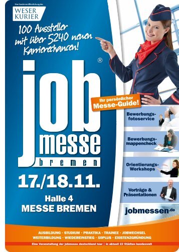 Der Messe-Guide zur 13. jobmesse bremen