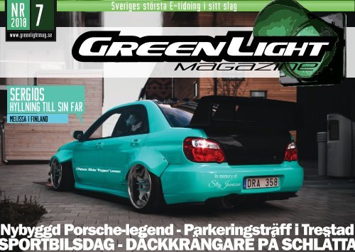 GreenLight Magazine nr 7  - 2018