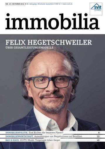 Immobilia 2016/10 - SVIT