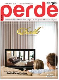 Perde Dergisi Kasım Aralık 2018 Online Dergi