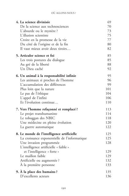 Où allons-nous ? De la modernité au transhumanisme