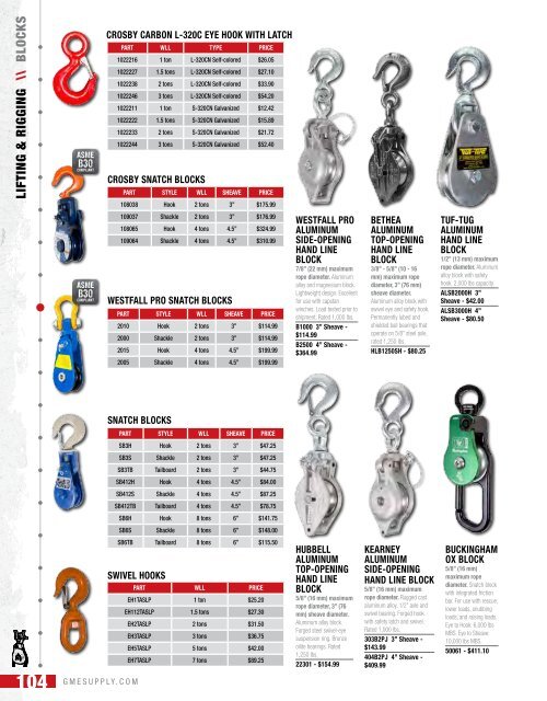 GME Supply 2018 Q4 Catalog