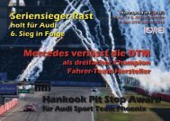 {have speed in f[ ]cus!} DTM 2018 Race 19 und 20 Hockenheim Finale