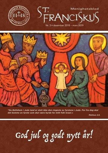 St. Franciskus menighetsblad nr 3 2018