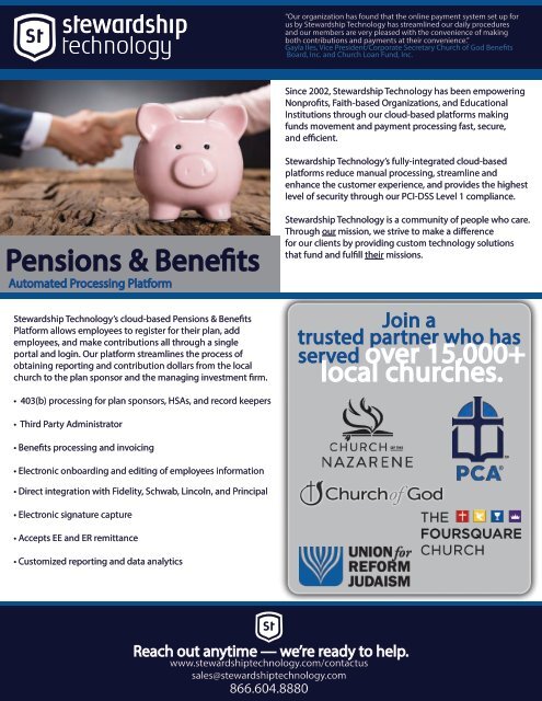 Pensions & Benefits