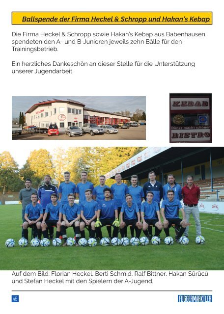 20181110 Fuggermärktler TSV 1862 Babenhausen – VfB Durach