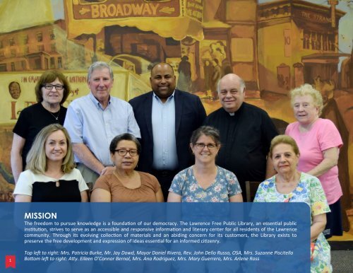 Lawrence Public Library – Annual Report FY18