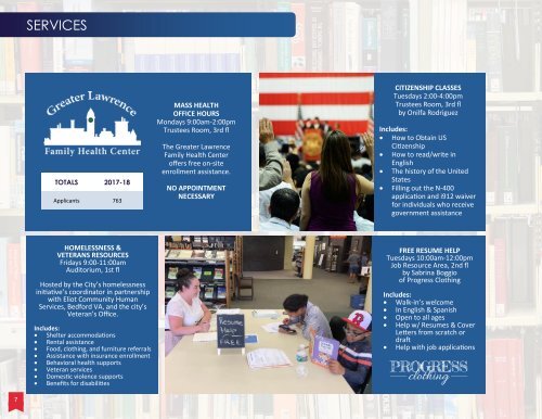 Lawrence Public Library – Annual Report FY18