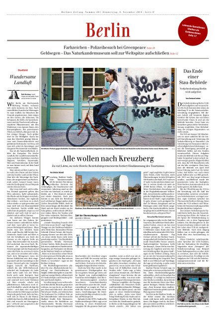 Berliner Zeitung 08.11.2018