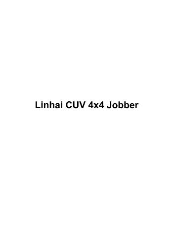 Linhai CUV 4x4 Jobber - Quads-and-Parts