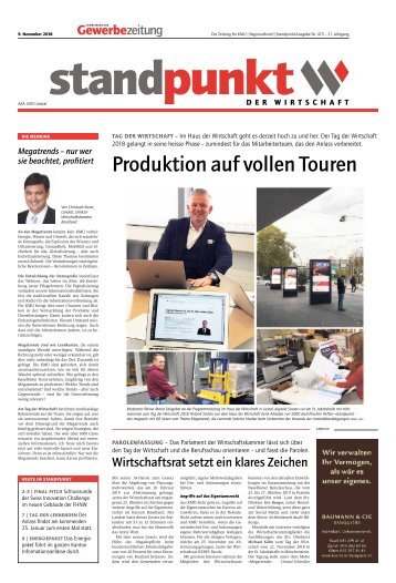 Standpunkt 473, 09.11.2018