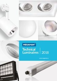 MEGAMAN Technical Luminaires 2018