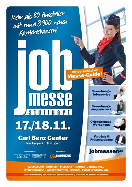 Der Messe-Guide zur 6. jobmesse stuttgart