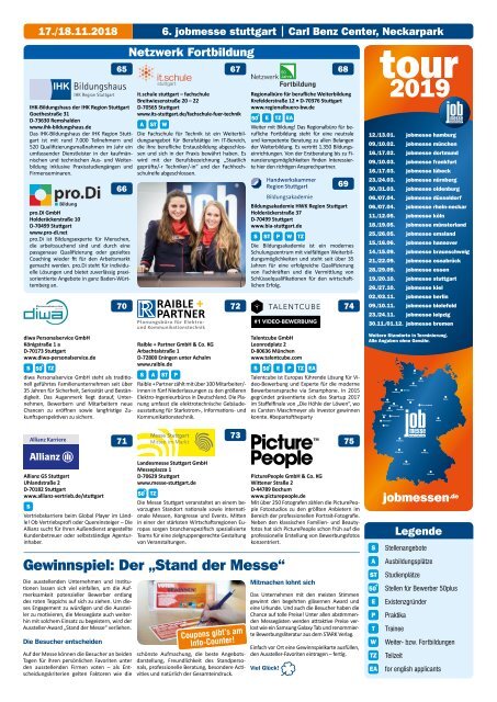 Der Messe-Guide zur 6. jobmesse stuttgart