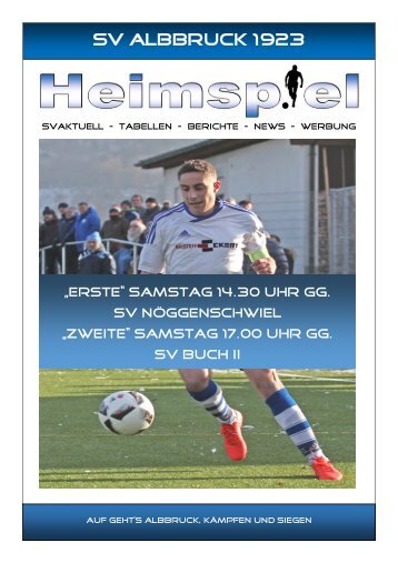 SV Nöggenschwiel   SV Buch 2