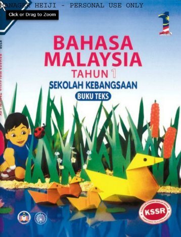 Bahasa Malaysia Tahun 1