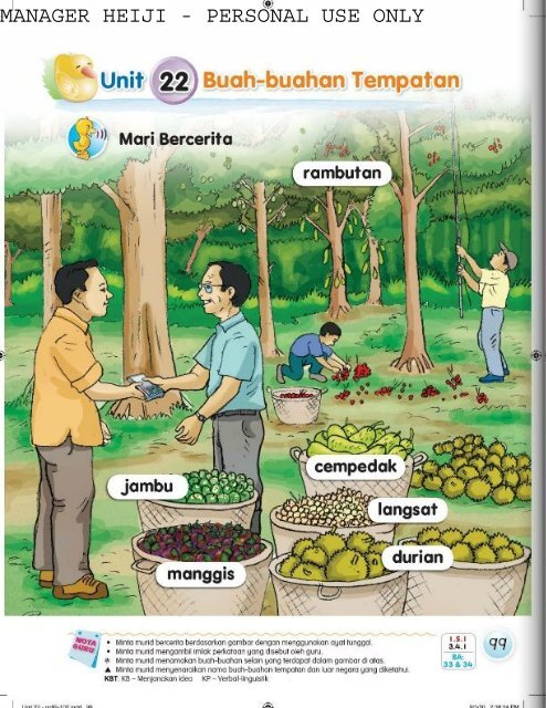 Bahasa Malaysia Tahun 1