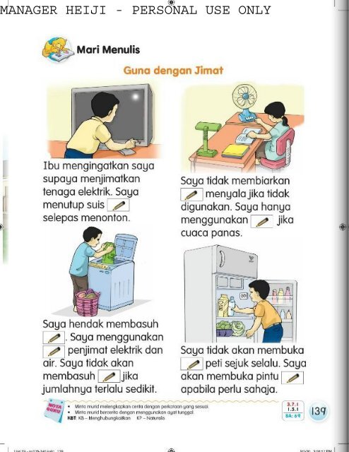 Bahasa Malaysia Tahun 1