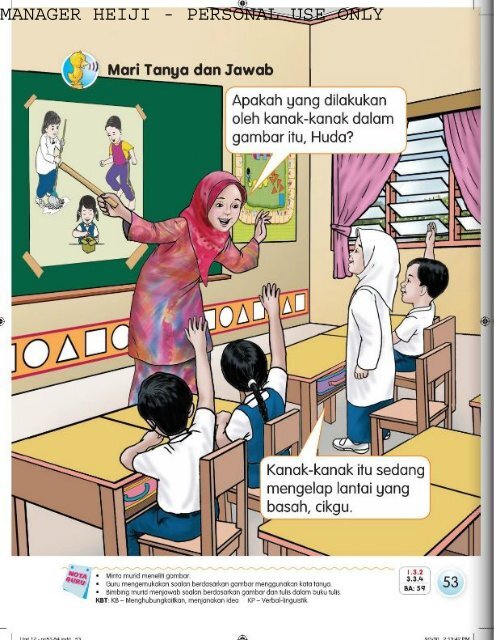 Bahasa Malaysia Tahun 1