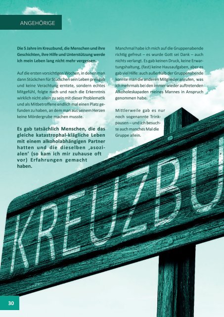 Kreuzbund Münster Jubiläumsmagazin