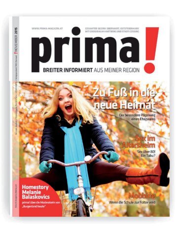 prima! Magazin - Ausgabe November 2015