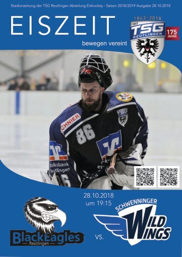TSG Black Eagles vs. SERC Schwenningen Fire Wings 28102018