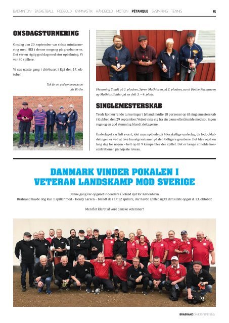 BRABRAND IF KLUBBLAD  NR. 4  //  2018