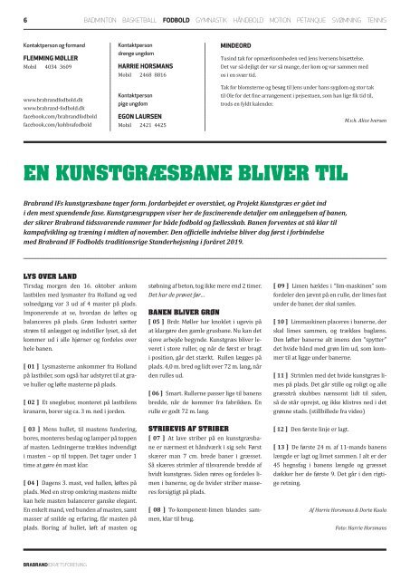 BRABRAND IF KLUBBLAD  NR. 4  //  2018