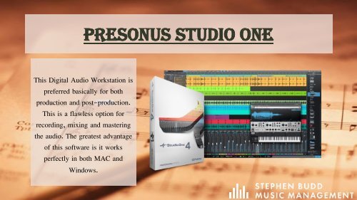 List of 5 Best Music Production Softwares