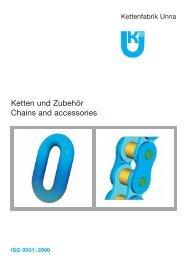ISO 9001 - Kettenfabrik Unna GmbH & Co. KG