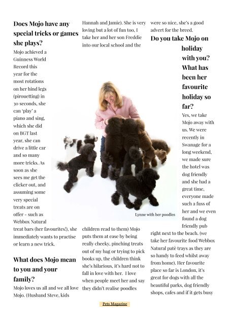 Pets Magazine November 2018