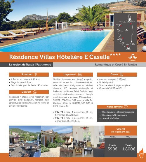 Brochure Corse été 2019 - CORSICA TRAVEL