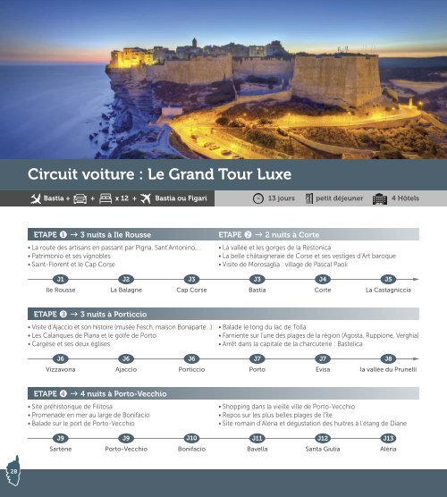 Brochure Corse été 2019 - CORSICA TRAVEL