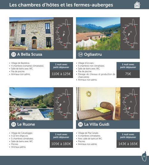 Brochure Corse été 2019 - CORSICA TRAVEL