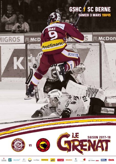 Le Grenat 2017-18 - GSHC vs SC Bern